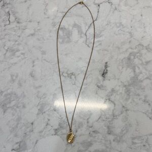 VINTAGE Winard Multi-Stone Gold Pendant Necklace